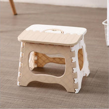 Load image into Gallery viewer, Plastic Bathroom Folding Small Bench Child Adult Step Stool Travel Outdoor Portable Small Chair For Shoe Bench