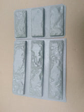 Load image into Gallery viewer, Plastic Molds for Concrete 3+3 Plaster Super Best Price Wall Stone Cement Tiles"old Brick" Decorative wall molds new design