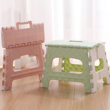 Load image into Gallery viewer, Plastic Multi Purpose Folding Step Stool Home Space Saving Outdoor Storage Foldable Seat Strong Load Bearing 4.516#30