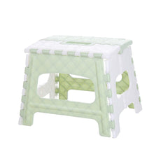 Load image into Gallery viewer, Plastic Multi Purpose Folding Step Stool Home Space Saving Outdoor Storage Foldable Seat Strong Load Bearing 4.516#30