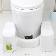 Load image into Gallery viewer, Plastic Non-slip Bathroom Toilet Aid Squatty Step Foot Stool For Potty Help Prevent Constipation faster bowel movements