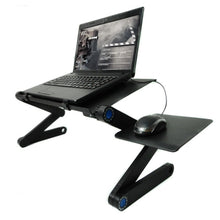 Load image into Gallery viewer, Portable Foldable Adjustable Folding Table Computer Desk iPad Desk Lazy Notebook Stand for Bed Sofa Home Office Computer Desk