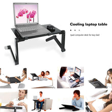 Load image into Gallery viewer, Portable Foldable Adjustable Folding Table Computer Desk iPad Desk Lazy Notebook Stand for Bed Sofa Home Office Computer Desk