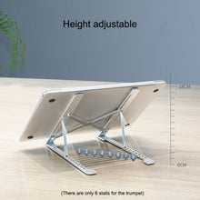 Load image into Gallery viewer, Portable Foldable Aluminum Laptop Stand Holder Tablet  Universal For Pc Computer Folding Adjustable Office Notebook Holder Rack