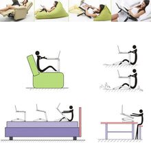 Load image into Gallery viewer, Portable Laptop Computer Table for Bed Aluminum Alloy Foldable Computer Desk iPad Desk Lazy Notebook Table TV Stand Mouse Pad