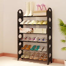 Load image into Gallery viewer, Portable Simple Shoe Rack Easy Assembled Shoes Storage Organizer Space Saver for the Door No Tool Required Shoe Shelf Furntiure