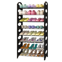 Load image into Gallery viewer, Portable Simple Shoe Rack Easy Assembled Shoes Storage Organizer Space Saver for the Door No Tool Required Shoe Shelf Furntiure