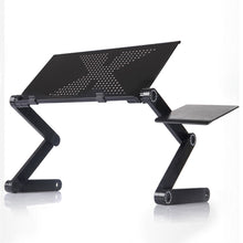 Load image into Gallery viewer, Portable Table for Laptop Desk Computer Notebook PC Stand Aluminum Foldable Adjustable Folding Tray For Sofa Bed With Mouse Pad