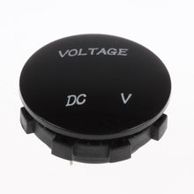 Load image into Gallery viewer, Portable Vehicle Digital Voltmeter Assembly 12-24V Plastic Shell for Automobile Motorcycle Other General Purpose Vehicles