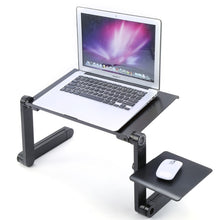 Load image into Gallery viewer, Portable and Multifunctional Aluminum Laptop Table Stand for Bed Portable Sofa Laptop Table Foldable Notebook Desk