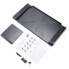 Load image into Gallery viewer, Portable and Multifunctional Aluminum Laptop Table Stand for Bed Portable Sofa Laptop Table Foldable Notebook Desk