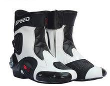 Load image into Gallery viewer, Pro-biker automobile race ride shoes medium motorcycle boots automobile race boots motorcycle shoes windproof waterproof boots