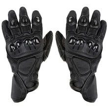 Load image into Gallery viewer, Real Leather Motorcycle Gloves Moto Motocross  Waterproof Gloves Motorcycle Protective Gears Motorcycle Protection Equipment