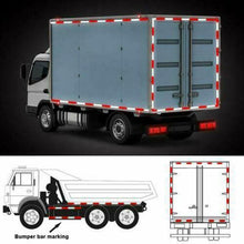 Load image into Gallery viewer, Reflective Conspicuity Grade Diamond Tape, Automobile, Tractor tape Trailer Reflective Motorcycle, Truck F9P2