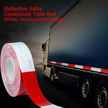 Load image into Gallery viewer, Reflective Conspicuity Grade Diamond Tape, Automobile, Trailer Reflective tape Tractor Truck Motorcycle, N7R8