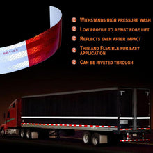 Load image into Gallery viewer, Reflective Conspicuity Grade Diamond Tape, Automobile, Trailer Reflective tape Tractor Truck Motorcycle, N7R8