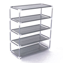 Load image into Gallery viewer, Removable door shoe storage cabinet shelf DIY shoes storage