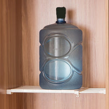 Load image into Gallery viewer, Retractable Closet Organizer Shelf Adjustable Kitchen Cabinet Storage Holder Cupboard Rack Wardrobe Organizer Bathroom Shelf