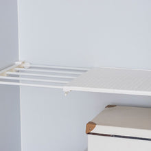 Load image into Gallery viewer, Retractable Closet Organizer Shelf Adjustable Kitchen Cabinet Storage Holder Cupboard Rack Wardrobe Organizer Bathroom Shelf
