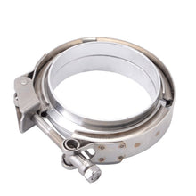 Load image into Gallery viewer, SPEEDWOW 4.0" Stainless Steel Exhaust V Band Clamp Flange Kit Exhaust Male Female Flange For Automobiles &amp; Motorcycles