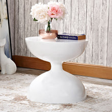 Load image into Gallery viewer, Sand Clock sofa side table ancient coffee tables style industriel end table bed side table
