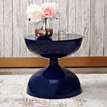 Load image into Gallery viewer, Sand Clock sofa side table ancient coffee tables style industriel end table bed side table