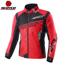 Load image into Gallery viewer, Scoyco JK28 Motorcycle Jacket Flexible Full Body Armor Motor Racing Mesh Breathable Motorbike Race Automobile Motocross Jaqueta