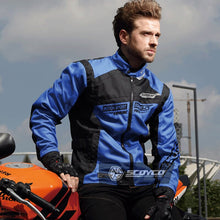 Load image into Gallery viewer, Scoyco JK28 Motorcycle Jacket Flexible Full Body Armor Motor Racing Mesh Breathable Motorbike Race Automobile Motocross Jaqueta