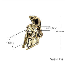 Load image into Gallery viewer, Set Spartan Helmet Shield Accessories Bracelet Necklace DIY Handmade Jewelry Connector Camping Survival Carabiner Accessories