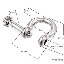 Load image into Gallery viewer, Set Spartan Helmet Shield Accessories Bracelet Necklace DIY Handmade Jewelry Connector Camping Survival Carabiner Accessories