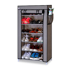 Load image into Gallery viewer, Seven Layers Six Grid Thick Non-woven Simple Shoe Cabinet Dustproof Creative DIY Assembly Storage Shoe Rack Shoe Organizer Shelf