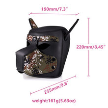 Load image into Gallery viewer, Sex Leather Cosplay Masks Puppy Role Play SM Sexy Women Girls Rubber Helmet Soft Interest Latex Dog Mask Necklace Collar Suit