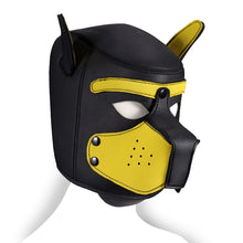 Load image into Gallery viewer, Sex Leather Cosplay Masks Puppy Role Play SM Sexy Women Girls Rubber Helmet Soft Interest Latex Dog Mask Necklace Collar Suit