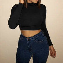 Load image into Gallery viewer, Sexy Fashion Women's Solid Color Bandage Clubwear 2019 New Summer Crop Tops Skinny Solid Basic Casual Tee Tank Tops