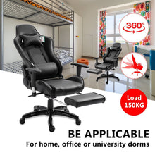 Load image into Gallery viewer, Ship for DE Ergonomic Reclining Racing Chair With Armrest Comfortable Executive Computer Game Chair Revolving Gaming Recliner