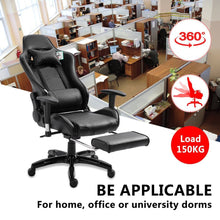 Load image into Gallery viewer, Ship for DE Ergonomic Reclining Racing Chair With Armrest Comfortable Executive Computer Game Chair Revolving Gaming Recliner