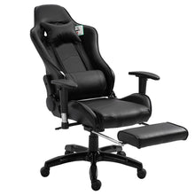 Load image into Gallery viewer, Ship for DE Ergonomic Reclining Racing Chair With Armrest Comfortable Executive Computer Game Chair Revolving Gaming Recliner