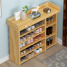 Load image into Gallery viewer, Shoe Rack Multi-layer Household Door Shoe Cabinet Modern Simple Provincial Space Dormitory Storage Shelf