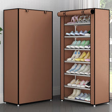 Load image into Gallery viewer, Shoe Rack Nonwoven Fabric Home Shoes Storage Organizer Easy To Install Shoe Cabinet Stand Holders Minimalist Space Saver