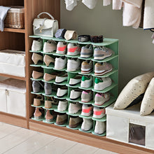 Load image into Gallery viewer, Shoe Rack Simple Household Women's Shoes Storage Multi-layer Shoe Plastic Small Shoe Cabinet Dustproof Modern