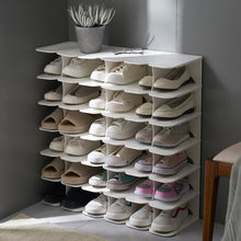 Load image into Gallery viewer, Shoe Rack Simple Household Women's Shoes Storage Multi-layer Shoe Plastic Small Shoe Cabinet Dustproof Modern