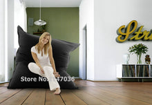 Load image into Gallery viewer, Short Fur SOFT Smoothy XXXXXXL indoor bean bag chairs wholesale, living room comfort beanbag lounger