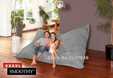 Load image into Gallery viewer, Short Fur SOFT Smoothy XXXXXXL indoor bean bag chairs wholesale, living room comfort beanbag lounger