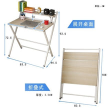 Load image into Gallery viewer, Simple Computer Desk Desktop Folding Table Secretary Bedroom Student Desk Is Contracted And Contemporary Household Small Table