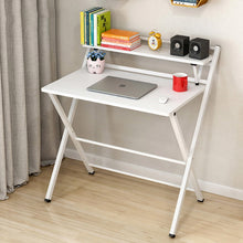 Load image into Gallery viewer, Simple Computer Desk Folding Table Study Table Free Installation Desk Home Desktop Computer Desk Small Table Student Home Desk