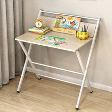 Load image into Gallery viewer, Simple Computer Desk Folding Table Study Table Free Installation Desk Home Desktop Computer Desk Small Table Student Home Desk