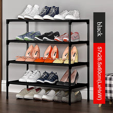Load image into Gallery viewer, Simple Multilayer Shoe Rack Non-woven Iron Assembled Shoe Cabinet Hallway Dustproof Shoe Organizer Living Room Shelf Furntiure