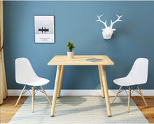 Load image into Gallery viewer, Simple Solid Wood Coffee Table Dining Table for Living Room Kitchen Dining Center Tables Modern Table 80*80cm