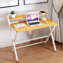 Load image into Gallery viewer, Simple home desktop computer desk Simple desk portable folding table bedside table