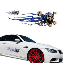 Load image into Gallery viewer, Skull Cover For Motorcycle Car-styling Car Styling Automobile Motorcycle Diy Stickers Personality Stickers Car Decal Stickers